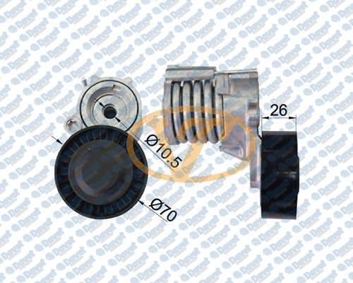 ALT 02407 Alternator Gergi Rulmani Seat Cordoba-Ibiza-Toledo 1.2 I 2004> Skoda Fabia-Rapid-Roomster 1.2 I 2004> Polo 1.2 I 2004>